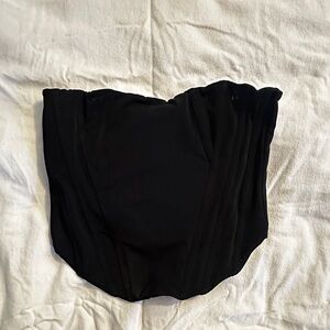 White Fox Corset Top